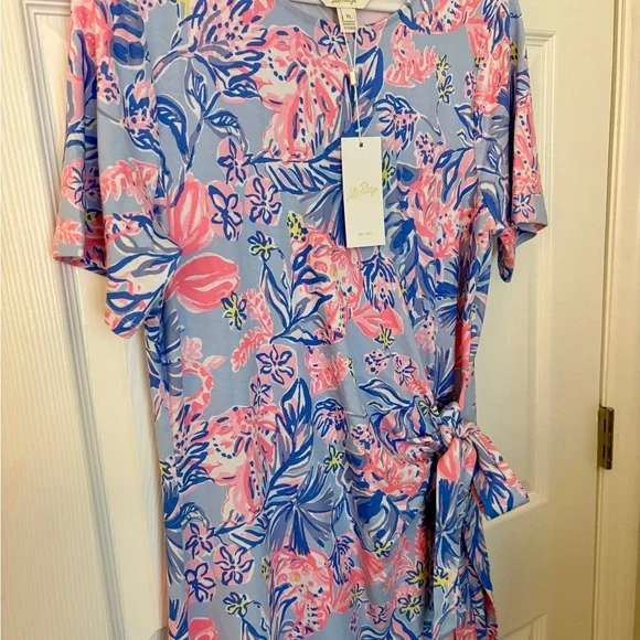 NWT Lilly Pulitzer Chace maxi Elephant Splash - Picture 3 of 3